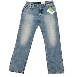 Lucky Brand Vintage Straight Blue Denim Jeans 33x32 NWT.